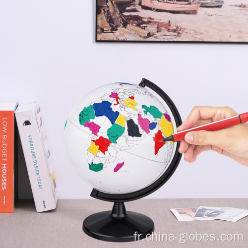 Petit tour de globe terrestre bricolage